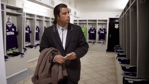 Confused man looking around an empty room